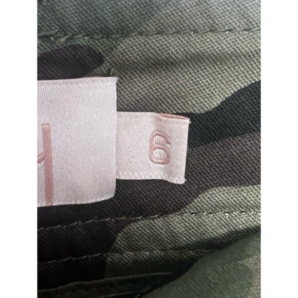 Choosy Pants Mixed Media Duo 2 Tone Cargo Khakis & Camo Oversized Fit Womens 6 - Picture 8 of 10